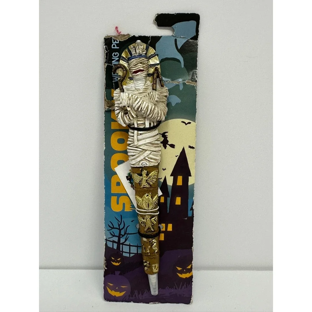 Planet Pens Spooky Halloween Writing Pen Mummy Resin A1